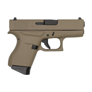 Glock Glock 43 9mm Flat Dark Earth Cerakote Single Stack Pistol