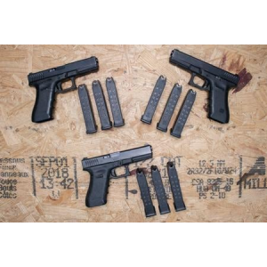 Glock Glock 22 GEN3 RTF 40SW Used Police Trades with 3 Mags and Fish Gill Serrations