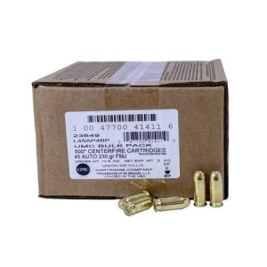 Remington Remington 45 Auto 230 gr FMJ Bulk Pack Loose 500/Box