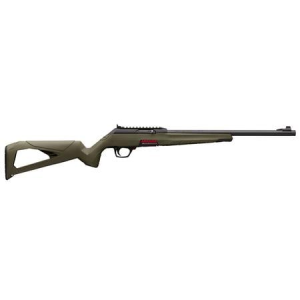 Winchester Wildcat 22LR Semi-Auto Rimfire Rifle with OD Green Stock and Threaded Barrel