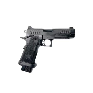 Staccato P 9mm Optic Ready Pistol with 4.4 Inch DLC Bull Barrel and Black DLC Finish