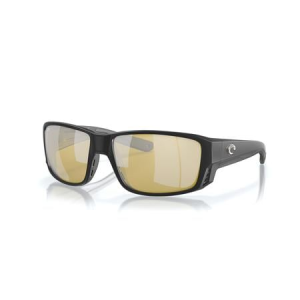 Costa Del Mar Costa Del Mar Tuna Alley Pro Sunglasses with Matte Black Frame and Sunrise Silver Mirror Lenses - $309.00 at Sportsmans Outdoor Superstore