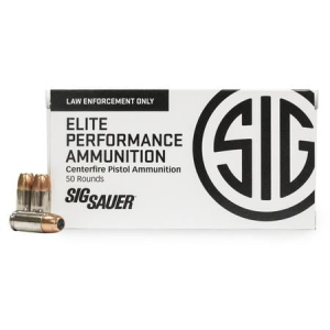 Sig Sauer SIG Sauer 9mm 147 gr Jacketed Hollow Point Elite Performance 50/Box