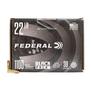 Federal Federal 22LR 38 gr Copper Plated Hollow Point Black Pack 1100/Box
