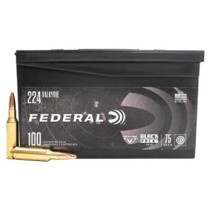 Federal Federal 224 Valkyrie 75 gr TMJ Black Pack 100/Box