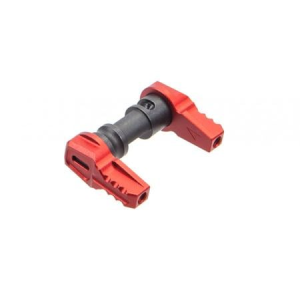 Fortis Manufacturing SLS Fifty Red Skeletonized Safety Selector