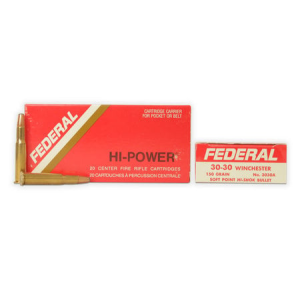 Federal Federal 30-30 Win 150 gr Soft Point Police Trade 20/Box