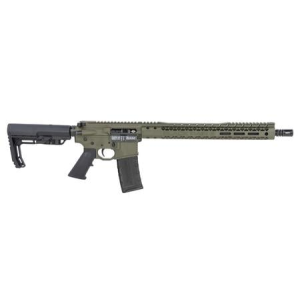 Black Rain Ordnance 5.56mm Billet AR-15 Rifle with OD Green Finish