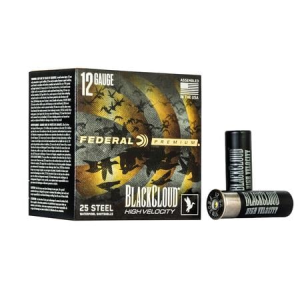 Federal Federal 12 Gauge 3 In 1-1/8 oz 2 Shot Black Cloud FS Steel 25/Box