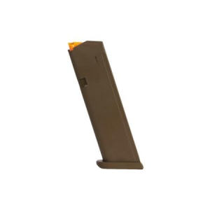 Glock Glock 17 9mm FDE 17-Round Magazine with Orange Follower