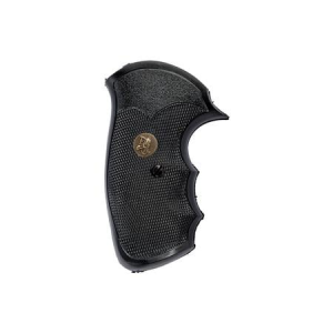Pachmayr Gripper Grip Checkered Black Rubber with Finger Grooves