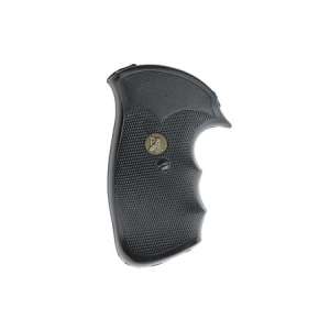 Pachmayr Gripper Grip Checkered Black Rubber with Finger Grooves