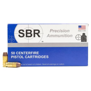 Sbr Ammunition SBR Ammunition 40SW 125 gr Frangible Lead Free No Jacket Police Trade-in Ammo 50/Box