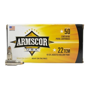 Armscor Armscor 22 TCM 40 gr JHP 50/Box