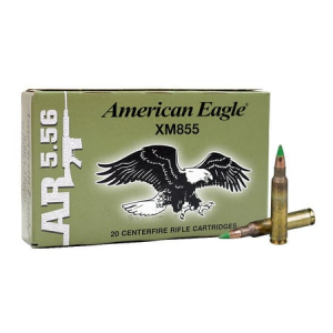 Federal Federal XM855 5.56mm 62 gr FMJ-BT Ball 20/Box