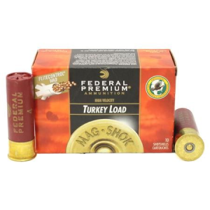 Federal Federal 12 GA 3 in 1 3/4 oz 4 Shot Mag-Shok 10/Box