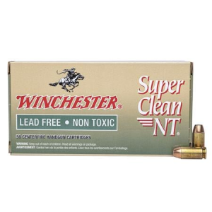 Winchester Winchester 40SW 140 gr JSP Super Clean Non-Toxic Lead Free Police Trade Ammo 50/Box