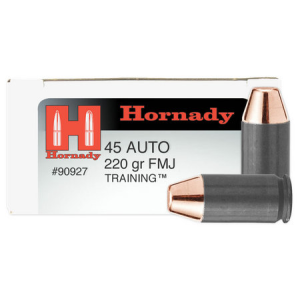 Hornady Hornady .45 ACP 220 gr FMJ Training Police-Trade Ammo 50/Box