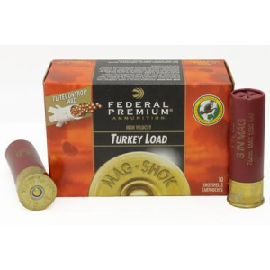 Federal Federal 12 GA 3in 1 3/4oz 6 Shot Mag-Shok Turkey 10/Box