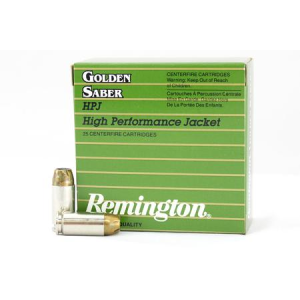 Remington Remington 40SW 165 gr BJHP Golden Saber High Performance Police-Trade Ammo 25/Box