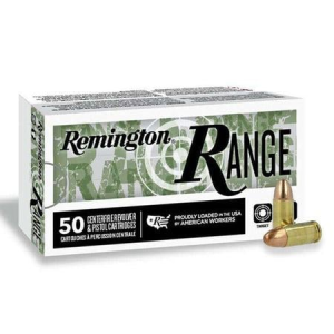 Remington Remington 9mm 124 gr FMJ Range Handgun 50/Box