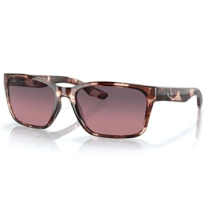 Costa Del Mar Costa Del Mar Palmas Sunglasses with Coral Tortoise Frame and Rose Gradient Polarized Lenses - $249.00 at Sportsmans Outdoor Superstore