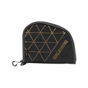 Allen Allen Girls with Guns 8 Inch Lockable Compact Handgun Case (Heather Gray) - $11.99 at Sportsmans Outdoor Superstore