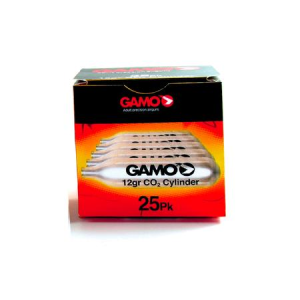 Gamo 12 Gr CO2 Cartridge Cylinders (25-Pack)