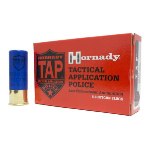 Hornady Hornady 12 Gauge 2 3/4 in. 1 oz TAP Reduced Recoil Police Trade Slugs 5/Box