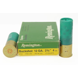 Remington Remington 12 Gauge 2-3/4 In 4 BK Express Buckshot Trade Ammo 5/Box