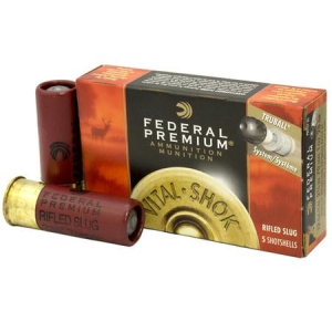 Federal Federal 12 Gauge 2-3/4 In 1 oz. Rifled Hollow Point Slug Vital-Shok 5/Box