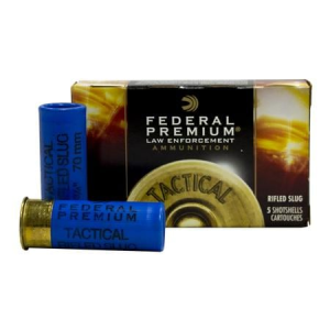 Federal Federal 12 Gauge 2.75 in 1 oz Tactical Slug Hydra-Shok Police Trade Ammo 5/Box
