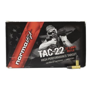 Norma 22LR 40 gr LRN Tac High Performance 50/Box