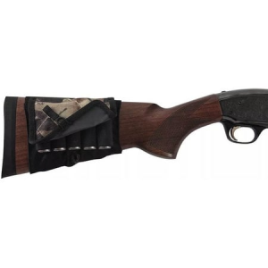 Allen Mossy Oak Camo Buttstock Shell Holder with Cover (Holds 5)