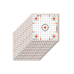 Allen EZ AIM Paper 12x12 Sight-In Grid, 13-Pack