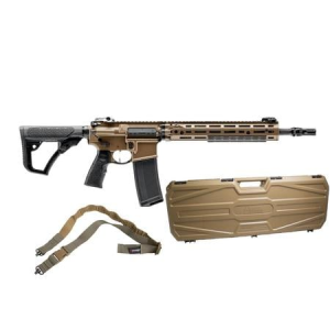 Daniel Defense DDM4 A1 RIII 5.56mm FDE Semi-Auto Rifle with TriggerTech 2-Stage Trigger, RIS II