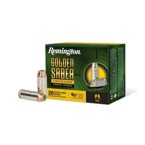 Remington Remington 10mm 180 gr BJHP Golden Saber Defense Compact 20/Box