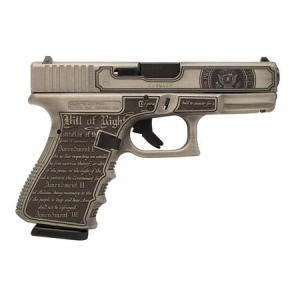 Glock Glock 19 GEN3 9mm Donald Trump Bill of Rights Custom Edition Pistol