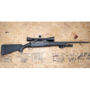 Savage Savage 110 308 Win Police Trade-In Bolt-Action Rifle with Synthetic Stock, Leupold Scope, and Bipod