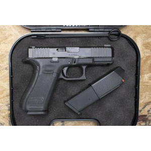 Glock Glock 45 9mm Police Trade-In Pistol with AmeriGlo Sights, Two Magazines, and Case