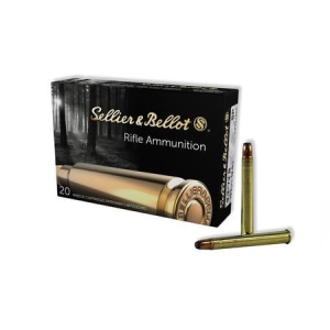 Sellier And Bellot 9.3mmx72R 193gr SP Rifle Ammo, 20/Box