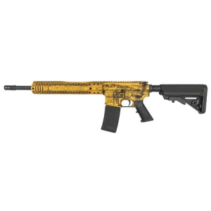 Black Rain Ordnance Spec15 300 Blackout Semi-Automatic AR-15 Rifle with Gadson Flag Cerakote Finish