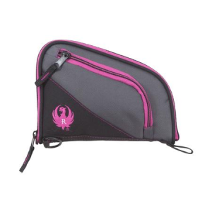 Allen Ruger Lockable Tucson Women's Handgun Case 8in Black/Gray Orchid