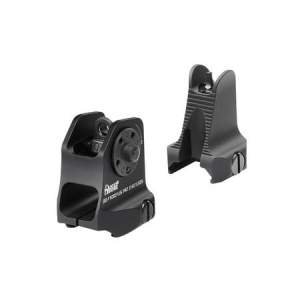 Daniel Defense AR-15 Iron Sight Set Black Hardcoat Anodized Fixed Front & Rear Sight