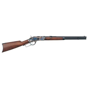 Uberti 1873 45 Colt Short Rifle with Case Hardened Frame and Walnut Stock