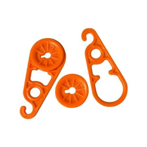 Accusharp Super Snaps, Orange, 7.8 Inch Long XL, 15 Pack