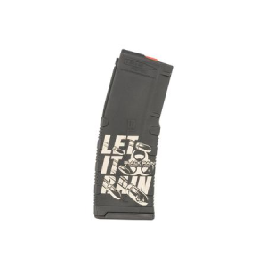 Black Rain Ordnance Magazine 30rd 223 Rem/5.56 NATO Let It Rain Bullet Engraving Fits AR-15 Platform