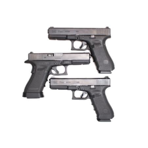 Glock Glock 17 GEN4 9mm Police Trade-In Pistols with Two Magazines