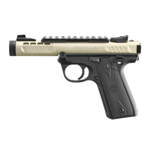 Ruger Mark IV 22/45 Lite 22LR Pistol with Champagne Anodized Finish