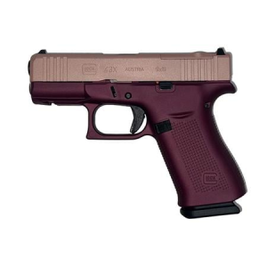 Glock Glock 43X MOS 9mm Optic Ready Pistol with Happy Hour Cerakote Finish